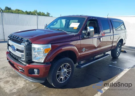 2016 Ford F-250 Lariat from USA, damaged, VIN 1FT7W2BT9GEC01649